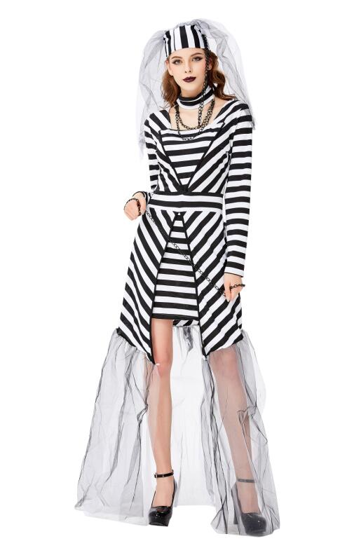 F1942 Women Prisoner Bride  Costume